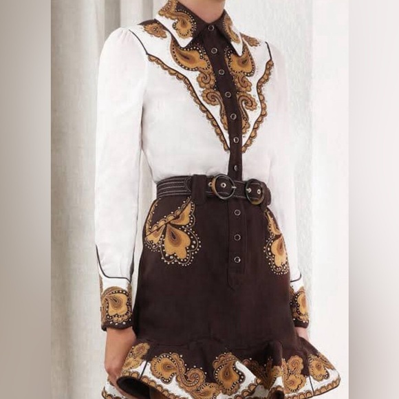🦄NWT Zimmermann Zippy Dandy Dress AU1/US6